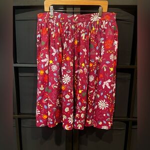 Disney Dapper Day Pinup Couture PUG Purple First Frost Swing Skirt 2XL NWT